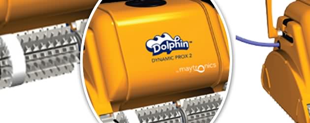 Robot piscine publique Dolphin DYNAMIC PRO X 2 avec chariot et telecommande - Le robot nettoyeur de piscine Dolphin DYNAMIC PRO X 2