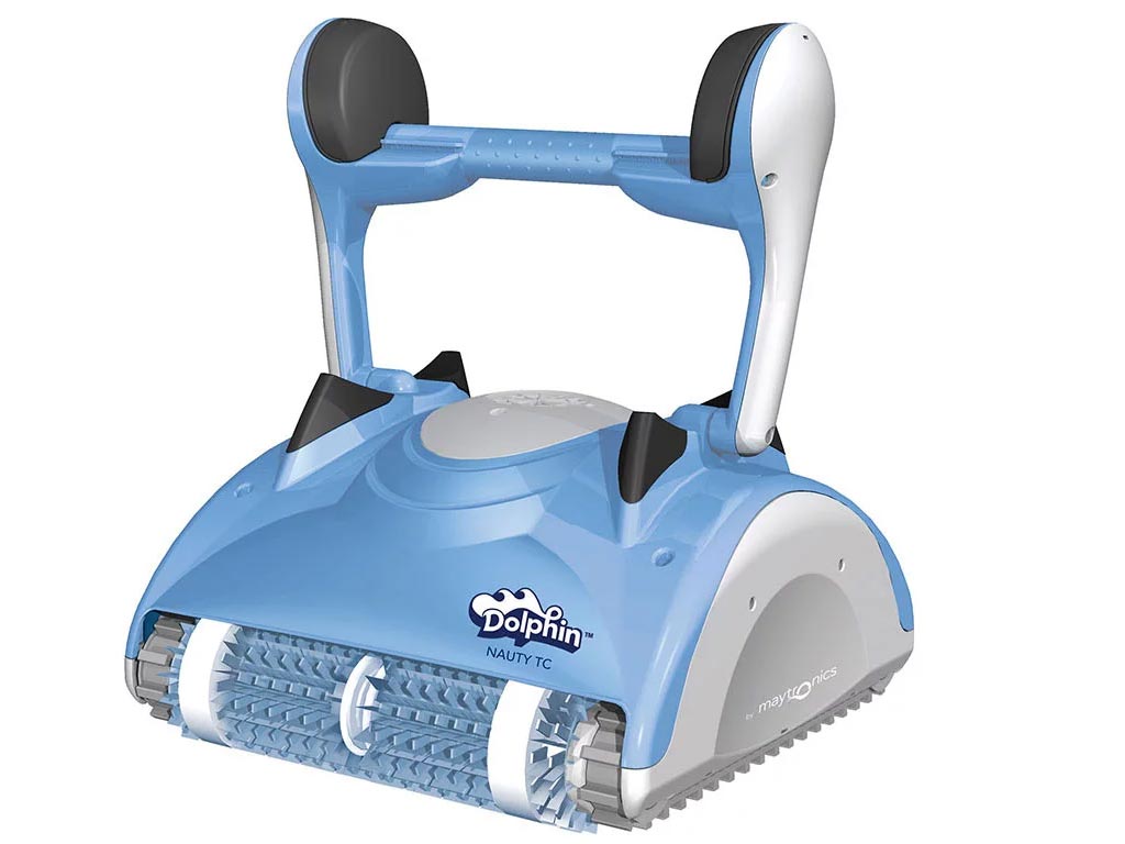 Robot piscine electrique Dolphin NAUTY TC telecommande avec chariot