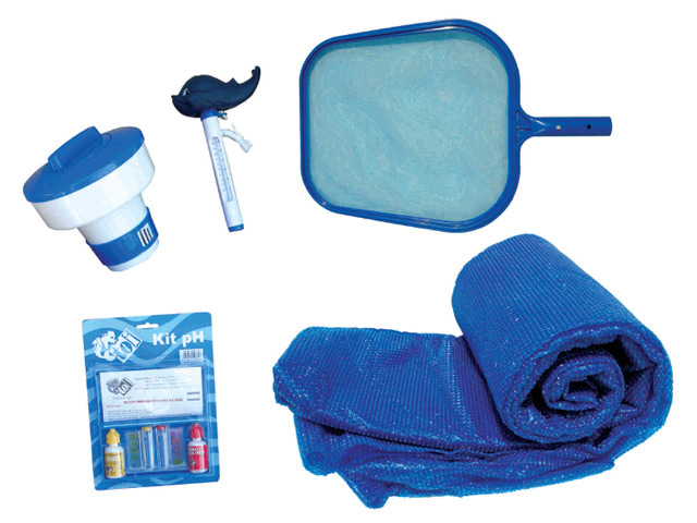 Kit d'entretien avec couverture Toi VERANO piscine hors-sol Ø4.6m