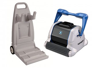 Robot piscine électrique Hayward TIGER SHARK QC CHARIOT brosses picots