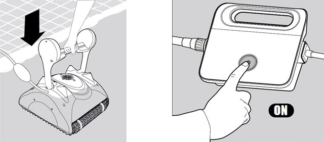 Robot piscine electrique Dolphin NAUTY avec chariot - Utilisation du robot piscine électrique Dolphin NAUTY