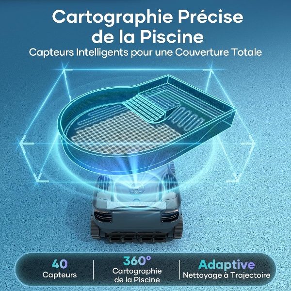 Aiper X1 PRO, des performances de nettoyage inégalées