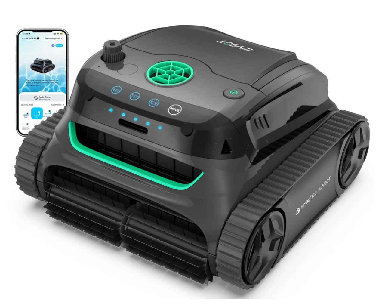 Robot piscine sans fil Wybot S2