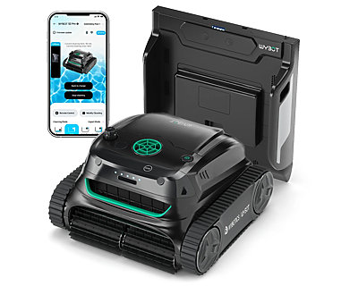 Robot piscine sans fil Wybot S2 PRO avec station de recharge