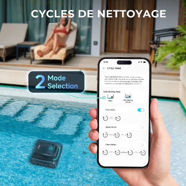 Un robot piscine performant
