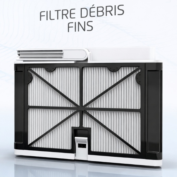 Filtration top-load et entretien express du robot Dolphin S100
