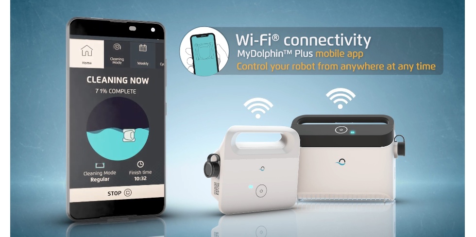 Le robot Dolphin M350 est livré avec :