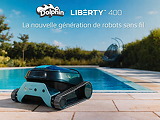 Robot de piscine sans fil Dolphin LIBERTY 400 - Autre vue