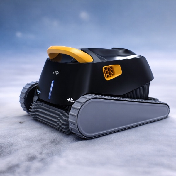 Couverture complète fond, parois et ligne d'eau avec le robot Dolphin E50i