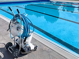 Robot piscine professionnel Hexagone e-PEPS 200 sans fil - Autre vue