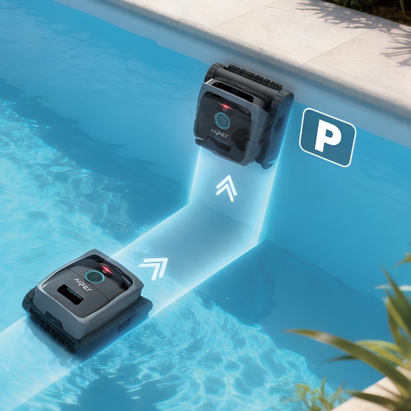 Pilotage par application et modes de nettoyage du robot Aiper