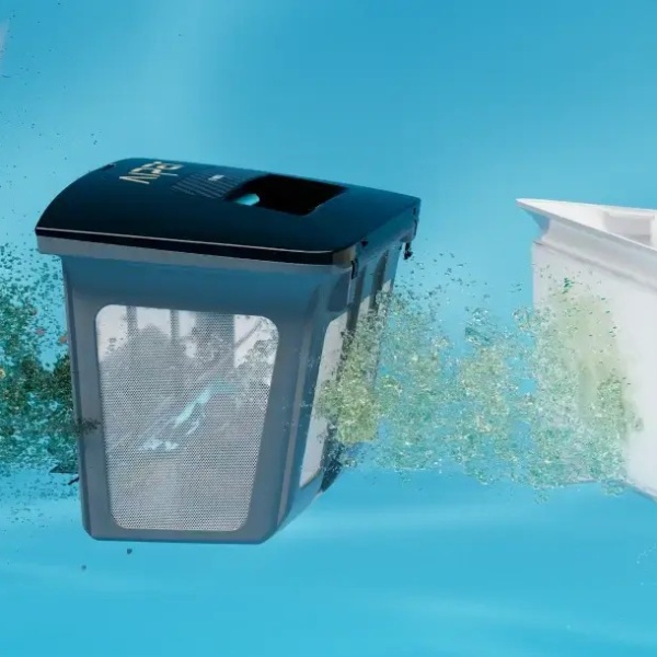 Aspiration 18 000 L/h et filtration MicroMesh 3 µm : des feuilles mortes aux particules fines