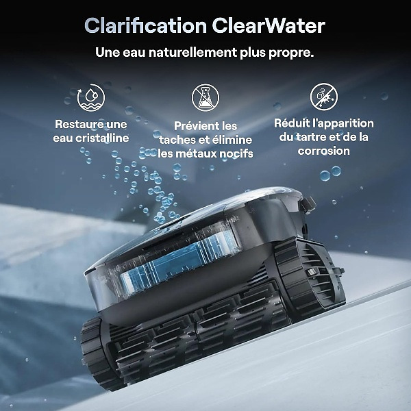 Clarification ClearWater et système AquaRefine : une eau plus claire, naturellement