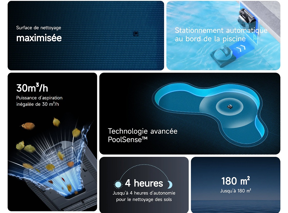Le robot Dreame Z1 est livré avec :