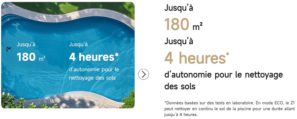 Autonomie, recharge et filtration du robot Dreame Z1 Pro