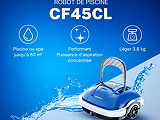 Robot piscine electrique sans fil Aqualux CF45CL fond plat - Autre vue