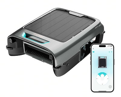Robot piscine skimmer de surface Aiper EcoSurfer S2 sans fil solaire